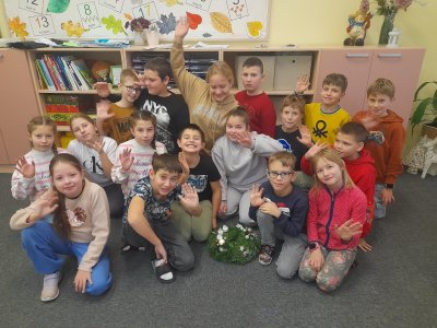 Začátek adventu ve 4.A