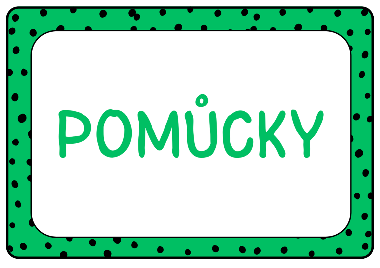 Seznam pomůcek na školní rok 2025/2026