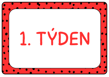 Organizace 1. týdne školního roku