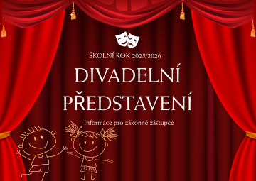Divadelní představení ve škol. roce 2025/2026