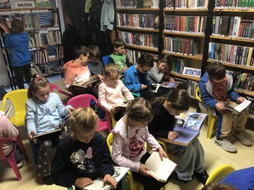 Akce knihovna zahájena :)