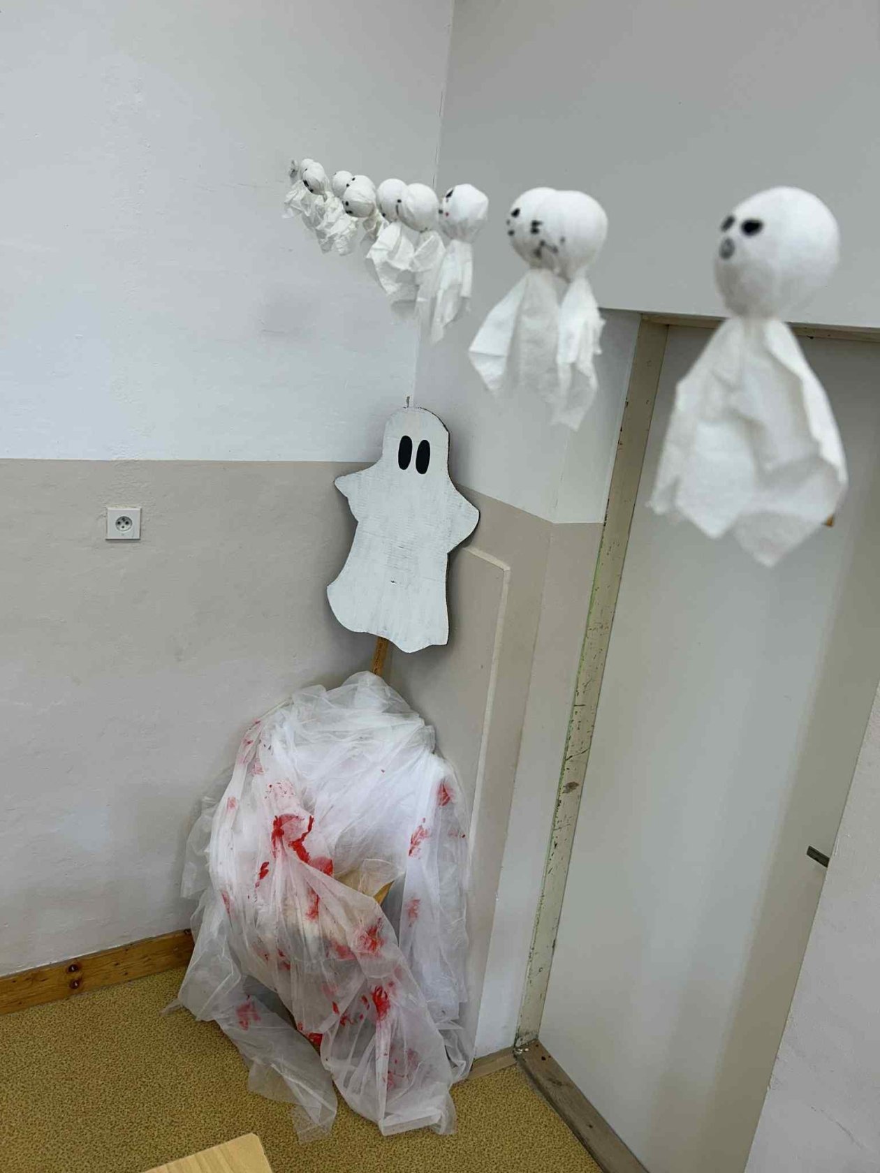 Přípravy na Halloween v naší třídě