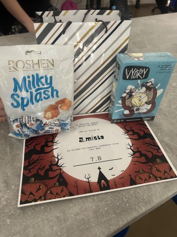 Halloween na naší škole