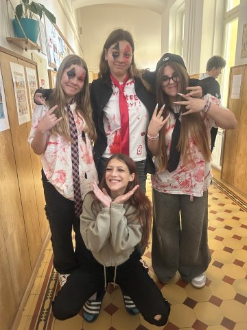 Halloween a filmový den na naší škole