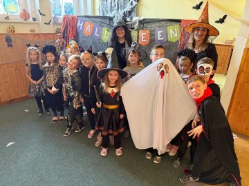 Halloweenský den ve 2.A