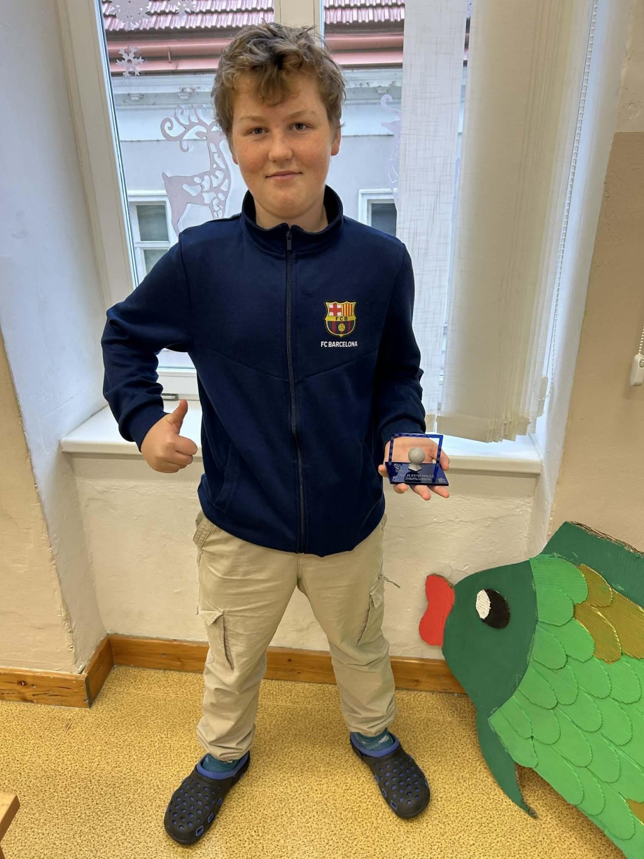 Futsalový turnaj – gratulujeme nejlepšímu hráči!