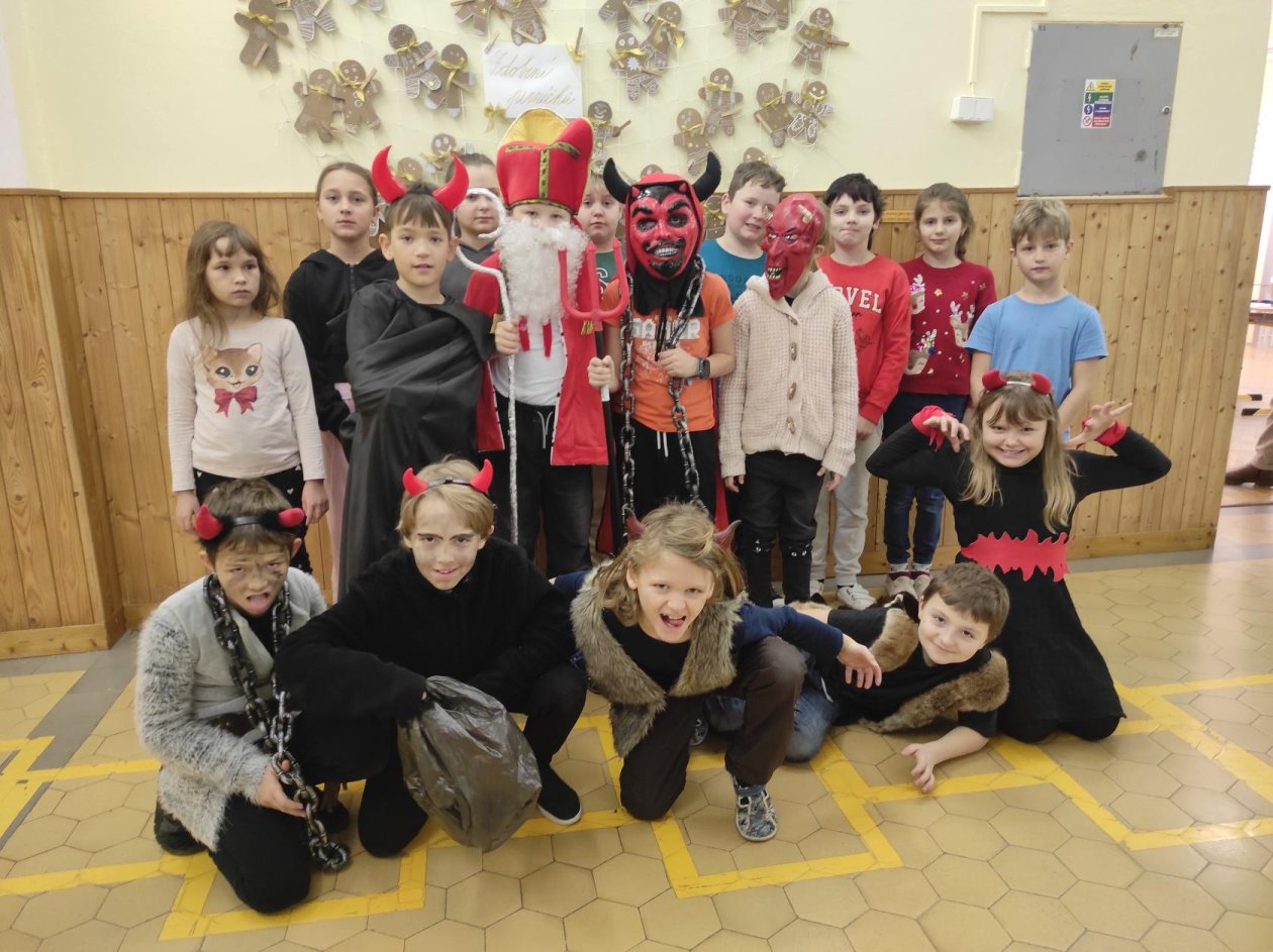 Mikulášsko čertovské vyučování