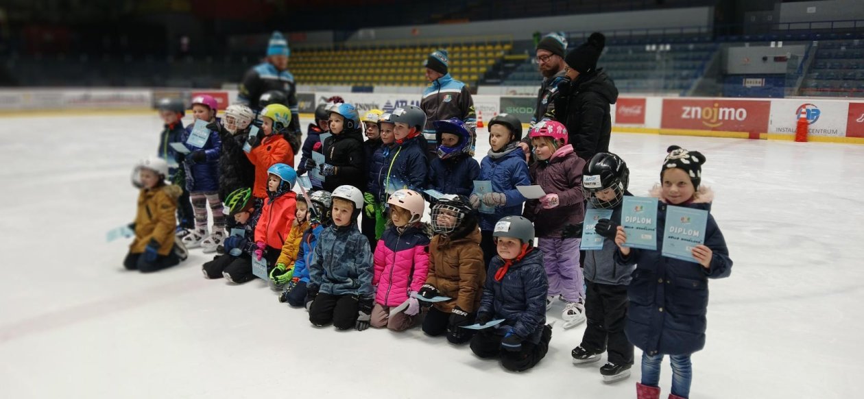 Děti do bruslí -ukončení