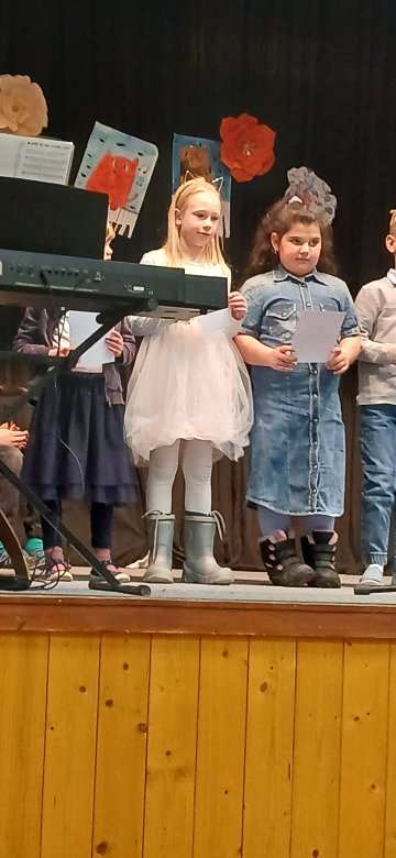 Školní kolo pěvecké soutěže -Slavíček