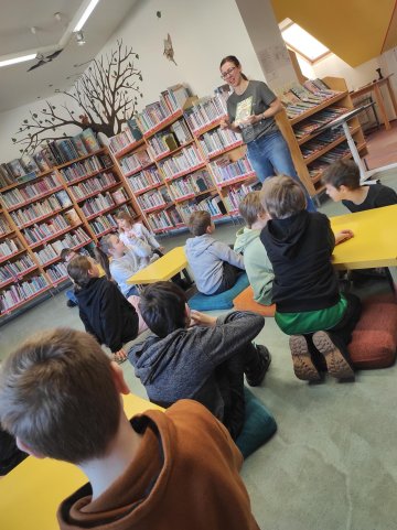 Beseda v knihovně