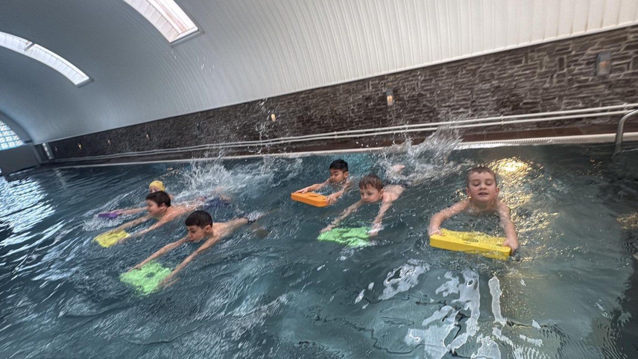 Předškolní plavecká výuka