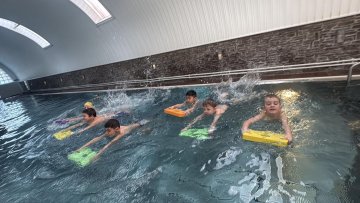 Předškolní plavecká výuka