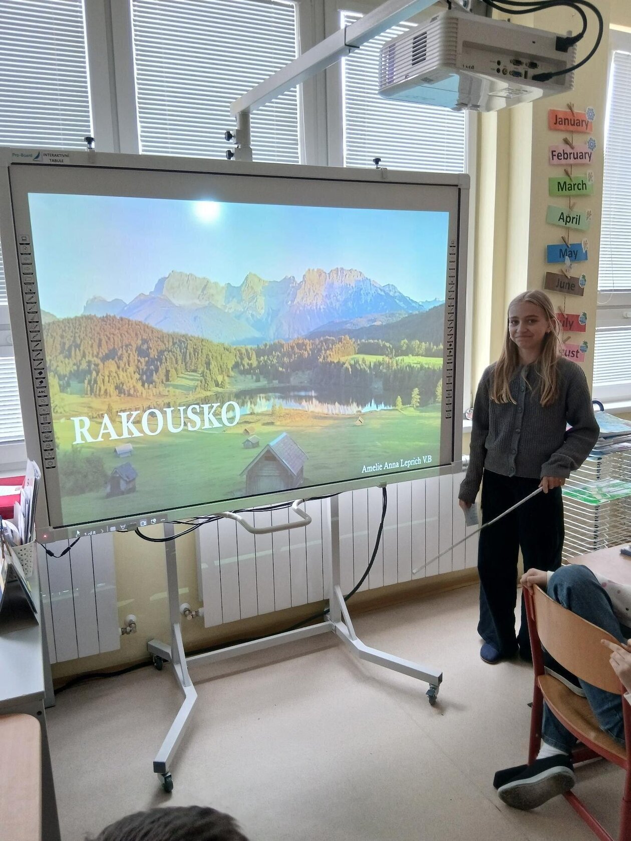 Pokračování našich prezentací