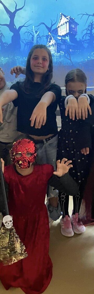 Čarodějnický rej u nás ve škole se vydařil na jedničku