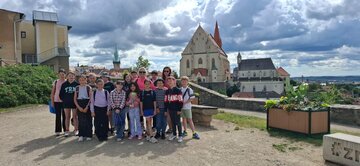 Znojmo slaví 800 let – čtvrťáci byli u toho!