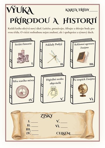 Výuka přírodou a historií