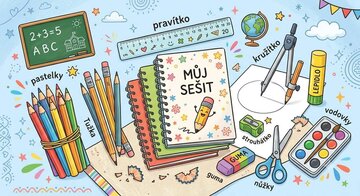 Seznam pomůcek do 1. ročníku 2026/2027