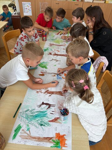 Zvířátka v lese