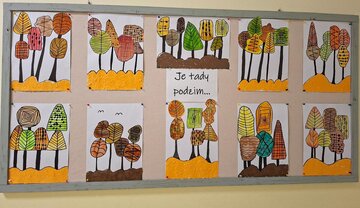Je tady podzim, jsme kousek od zim... (výtvarné čarování ve 3. A)